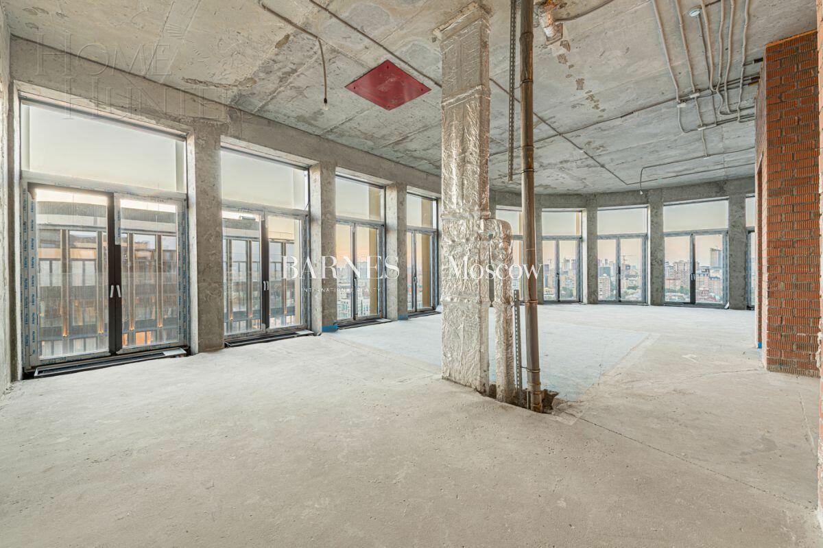 10-КОМН. ПЕНТХАУС БЕЗ ОТДЕЛКИ 847.2 М² НА 20 ЭТАЖЕ