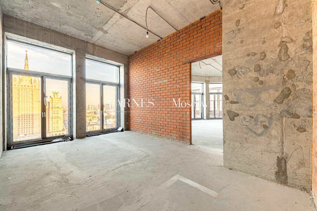 10-КОМН. ПЕНТХАУС БЕЗ ОТДЕЛКИ 847.2 М² НА 20 ЭТАЖЕ