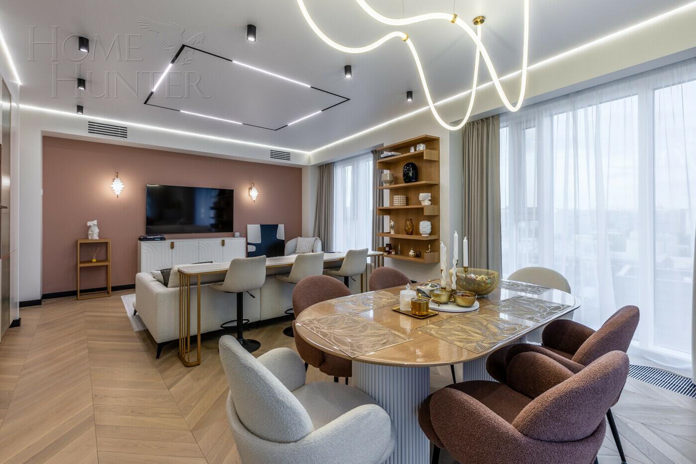 4-КОМН. КВАРТИРА С ОТДЕЛКОЙ 129 М² НА 11 ЭТАЖЕ