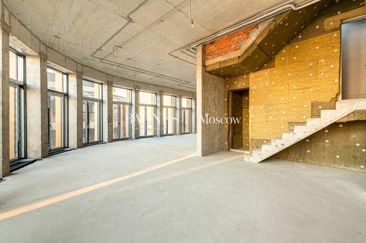 10-КОМН. ПЕНТХАУС БЕЗ ОТДЕЛКИ 847.2 М² НА 20 ЭТАЖЕ