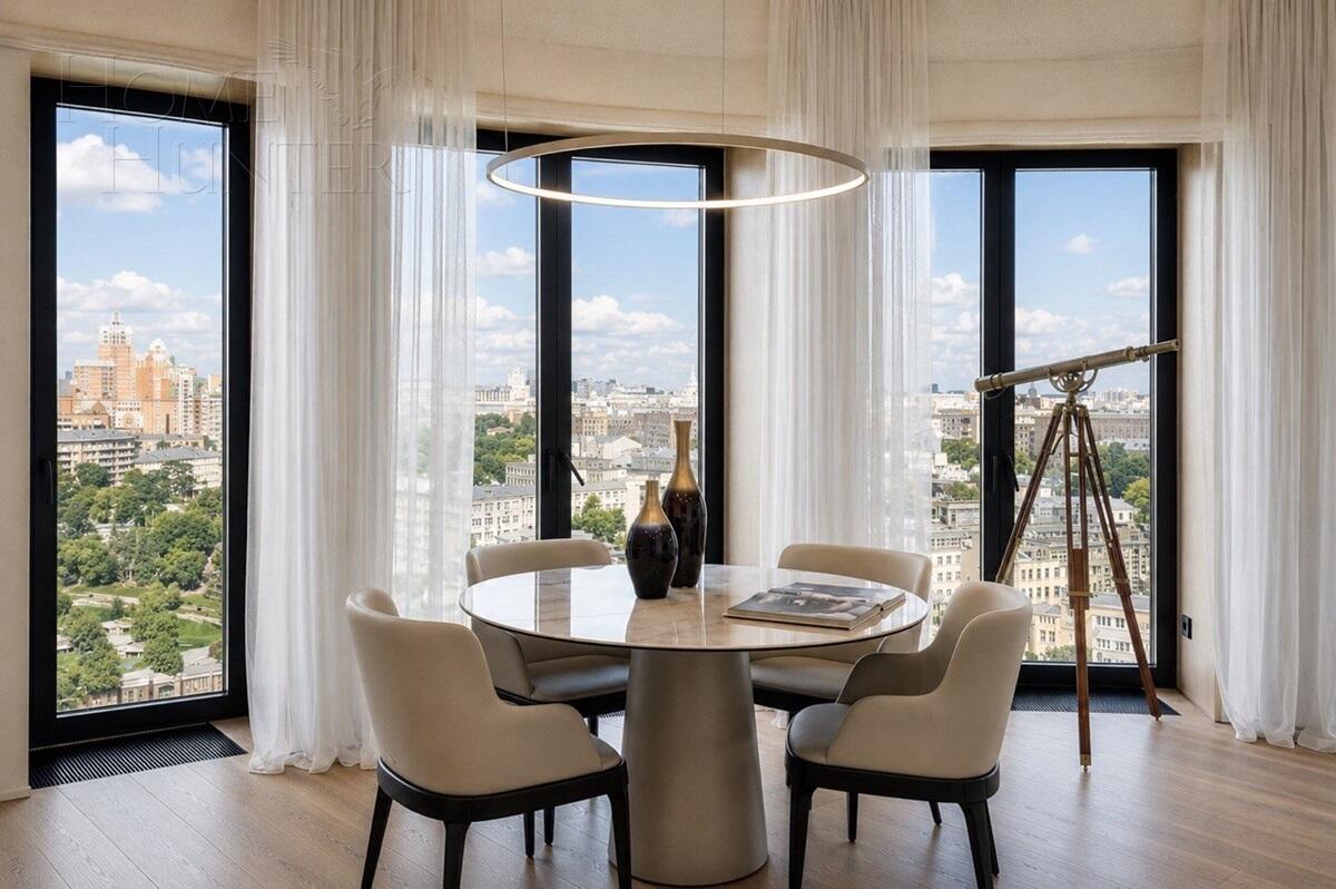 4-КОМН. КВАРТИРА С ОТДЕЛКОЙ 155 М² НА 15 ЭТАЖЕ