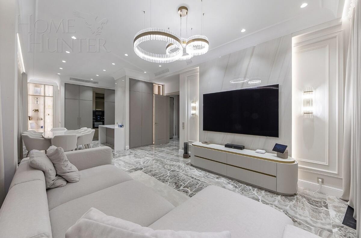 4-КОМН. КВАРТИРА С ОТДЕЛКОЙ 180 М² НА 15 ЭТАЖЕ
