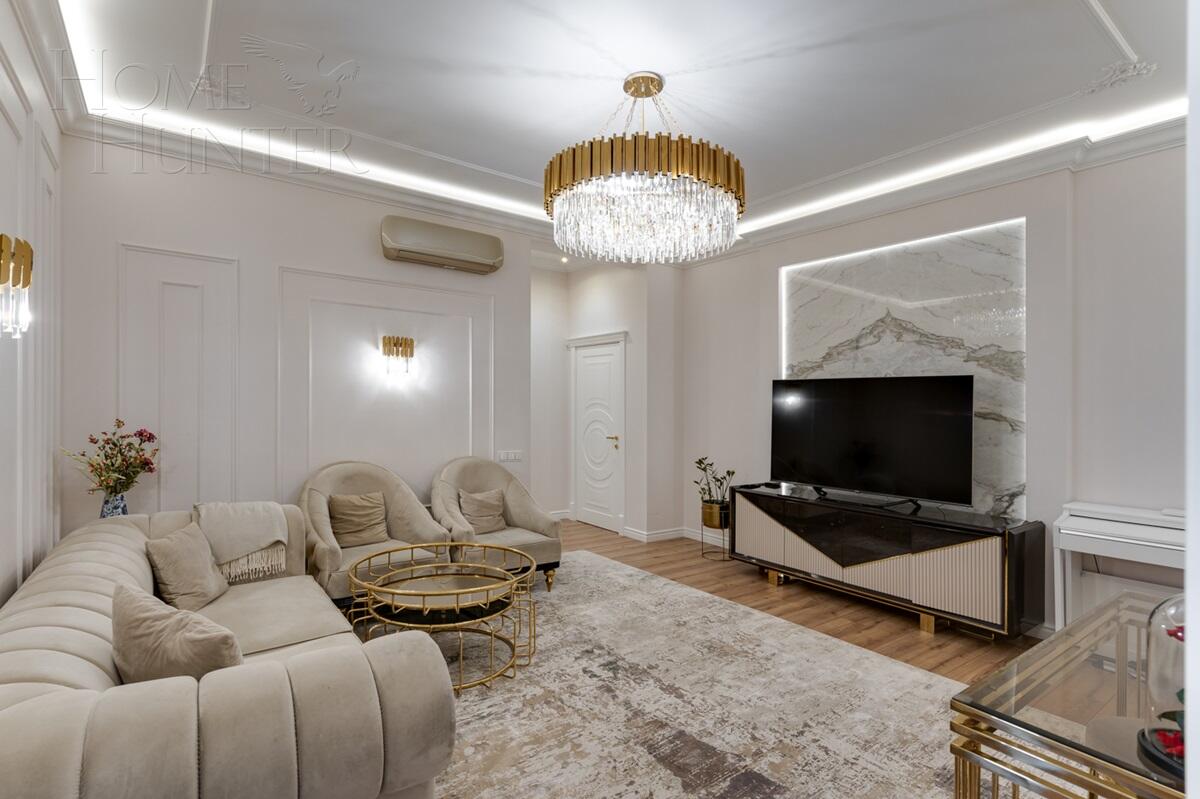 4-КОМН. КВАРТИРА С ОТДЕЛКОЙ 115 М² НА 8 ЭТАЖЕ