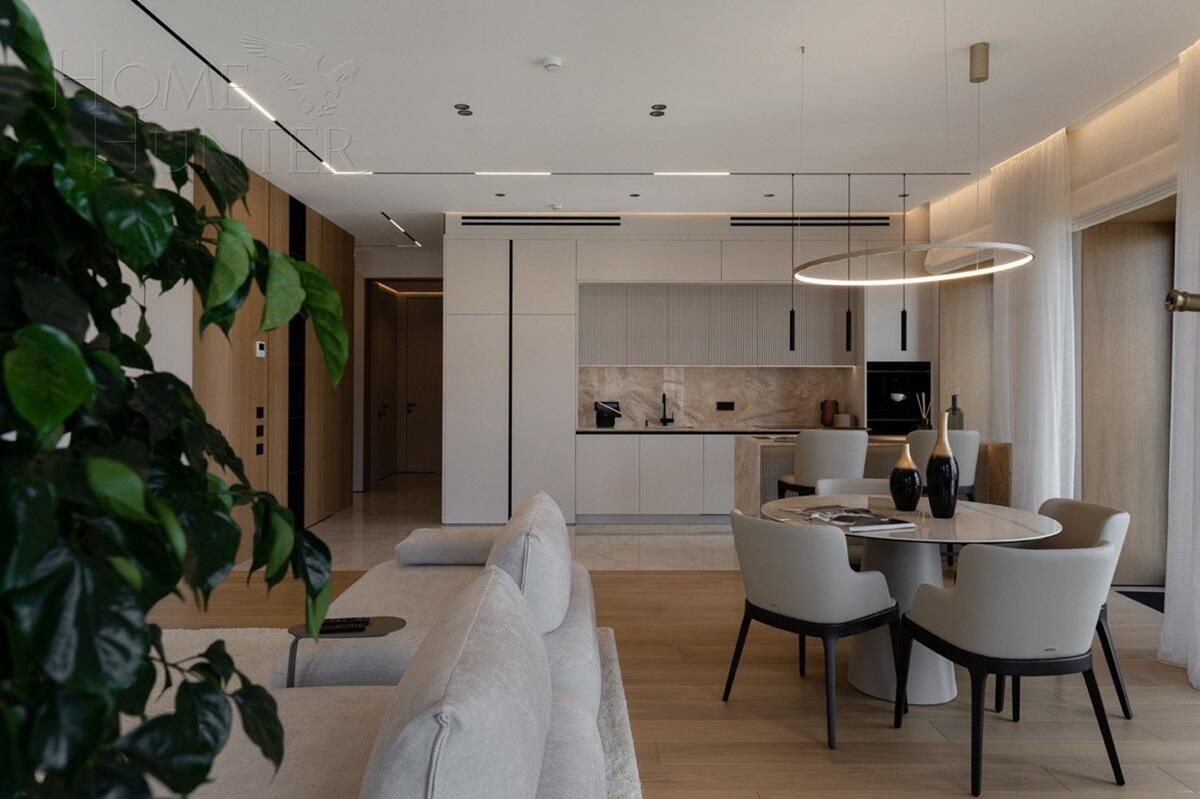 4-КОМН. КВАРТИРА С ОТДЕЛКОЙ 155 М² НА 15 ЭТАЖЕ