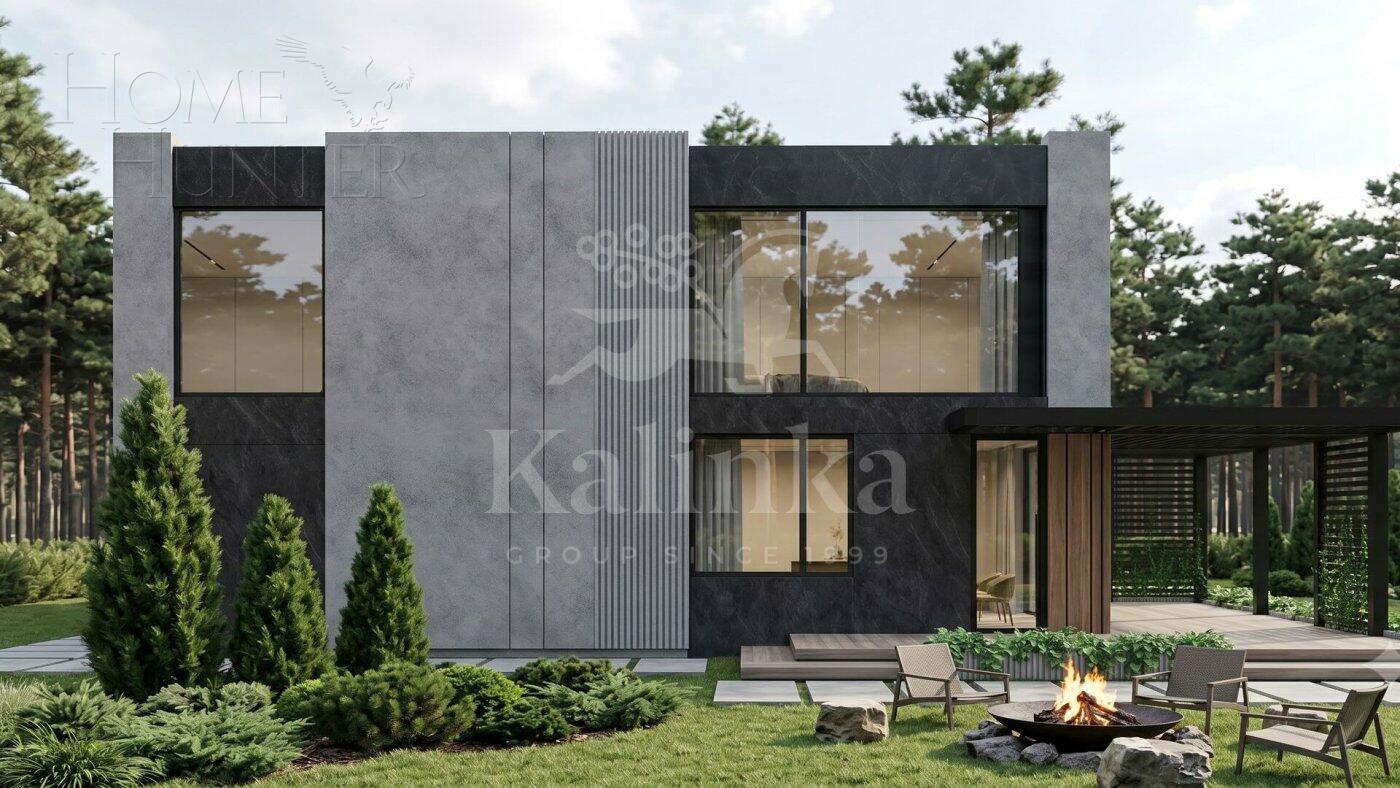 2-этажный коттедж 310 м² без отделки