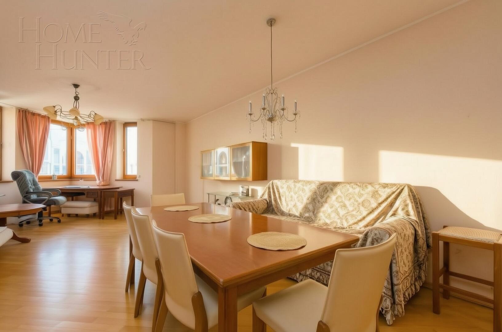 4-КОМН. КВАРТИРА С ОТДЕЛКОЙ 138 М² НА 15 ЭТАЖЕ