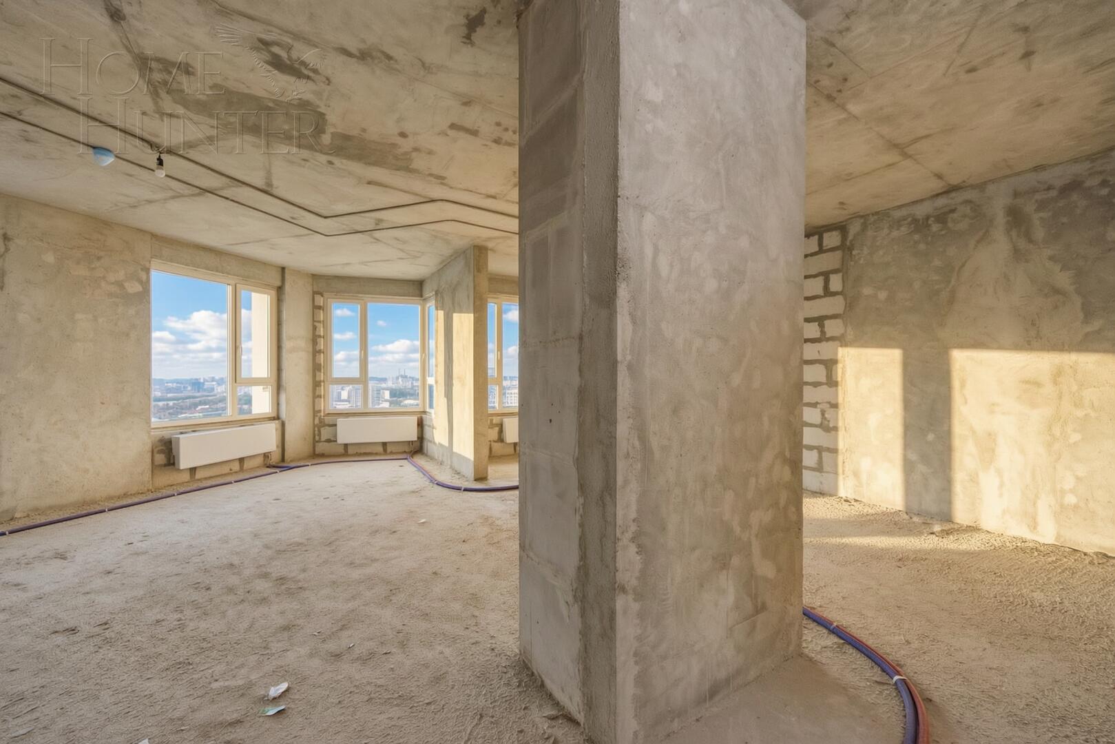 2-КОМН. КВАРТИРА БЕЗ ОТДЕЛКИ 73.5 М² НА 24 ЭТАЖЕ