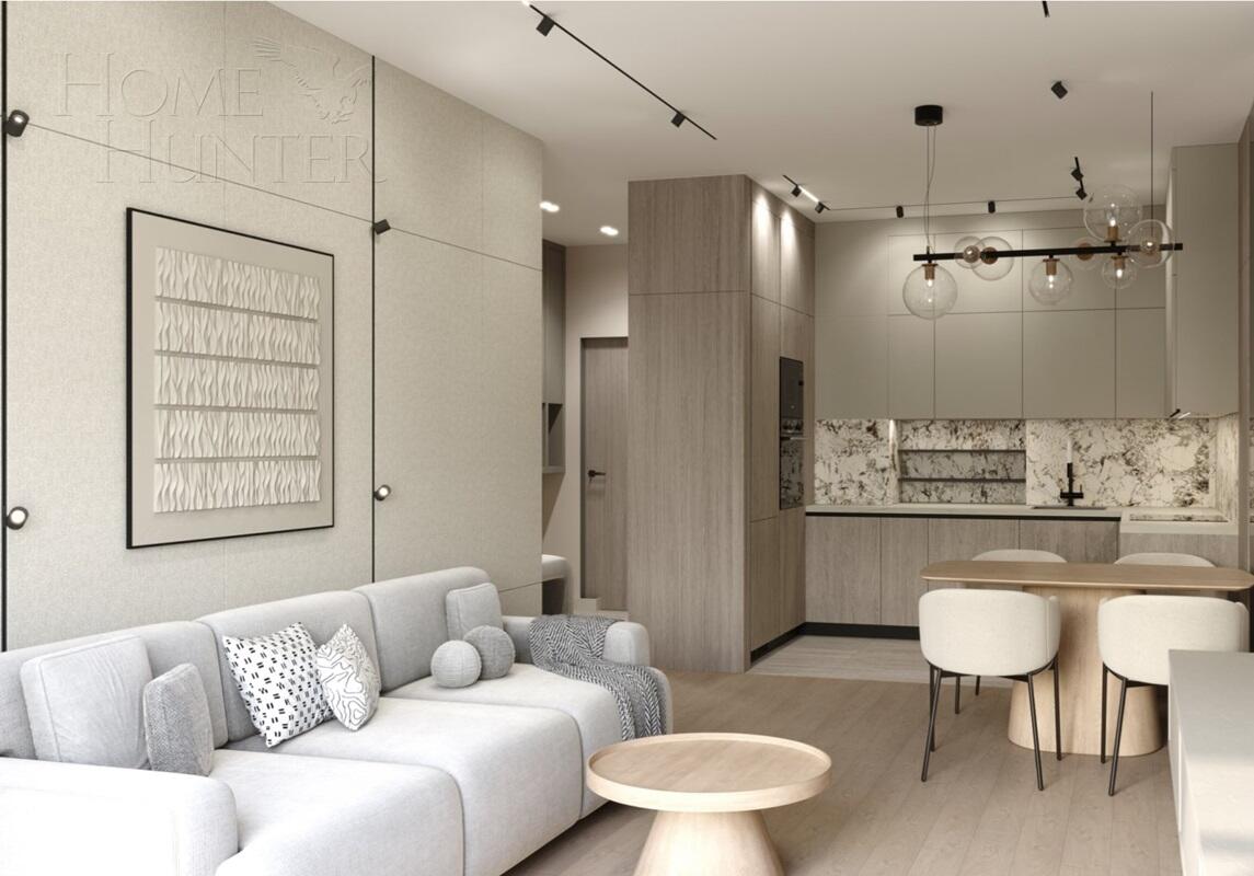3-КОМН. КВАРТИРА С ОТДЕЛКОЙ 80.4 М² НА 31 ЭТАЖЕ