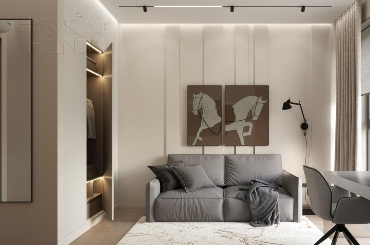 3-КОМН. КВАРТИРА С ОТДЕЛКОЙ 80.4 М² НА 31 ЭТАЖЕ