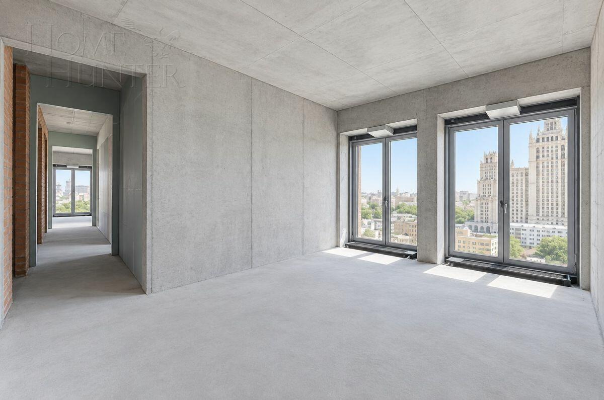 5-КОМН. АПАРТАМЕНТЫ БЕЗ ОТДЕЛКИ 223.3 М² НА 15 ЭТАЖЕ