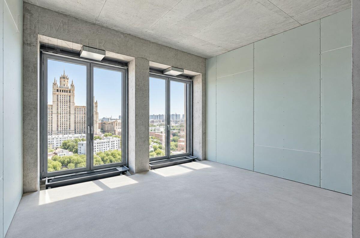 5-КОМН. АПАРТАМЕНТЫ БЕЗ ОТДЕЛКИ 223.3 М² НА 15 ЭТАЖЕ