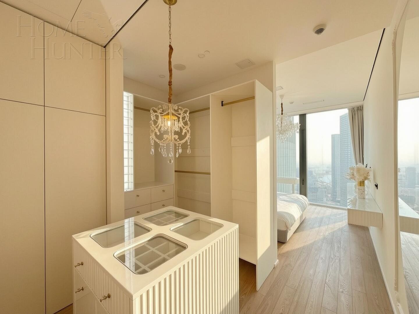 2-КОМН. АПАРТАМЕНТЫ С ОТДЕЛКОЙ 68 М² НА 46 ЭТАЖЕ