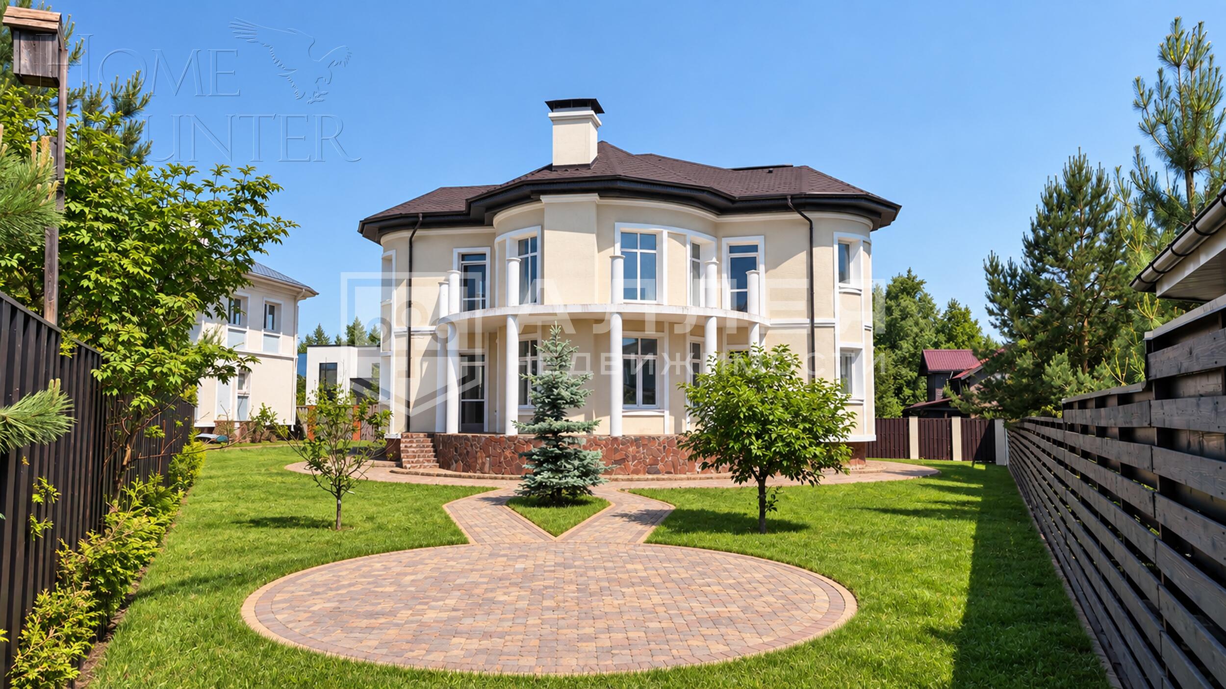 2-этажный коттедж 300 м² без отделки