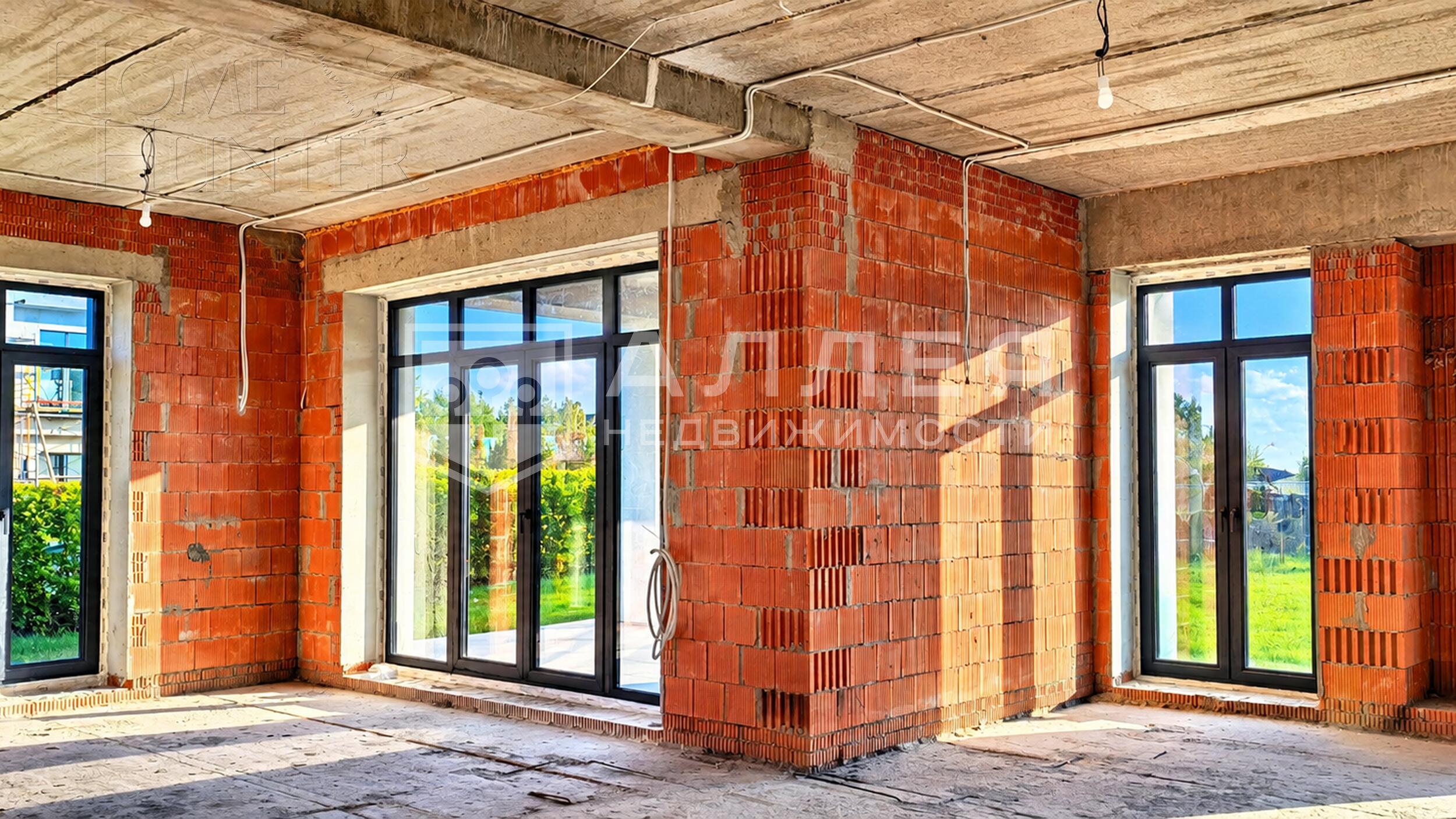 2-этажный коттедж 410 м² без отделки