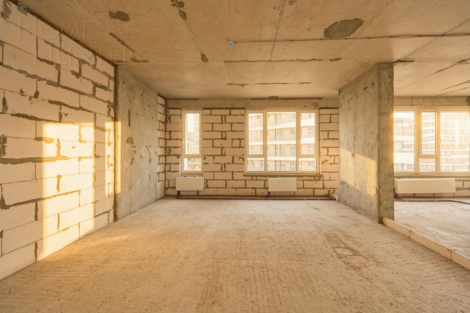 3-КОМН. КВАРТИРА БЕЗ ОТДЕЛКИ 94.6 М² НА 6 ЭТАЖЕ