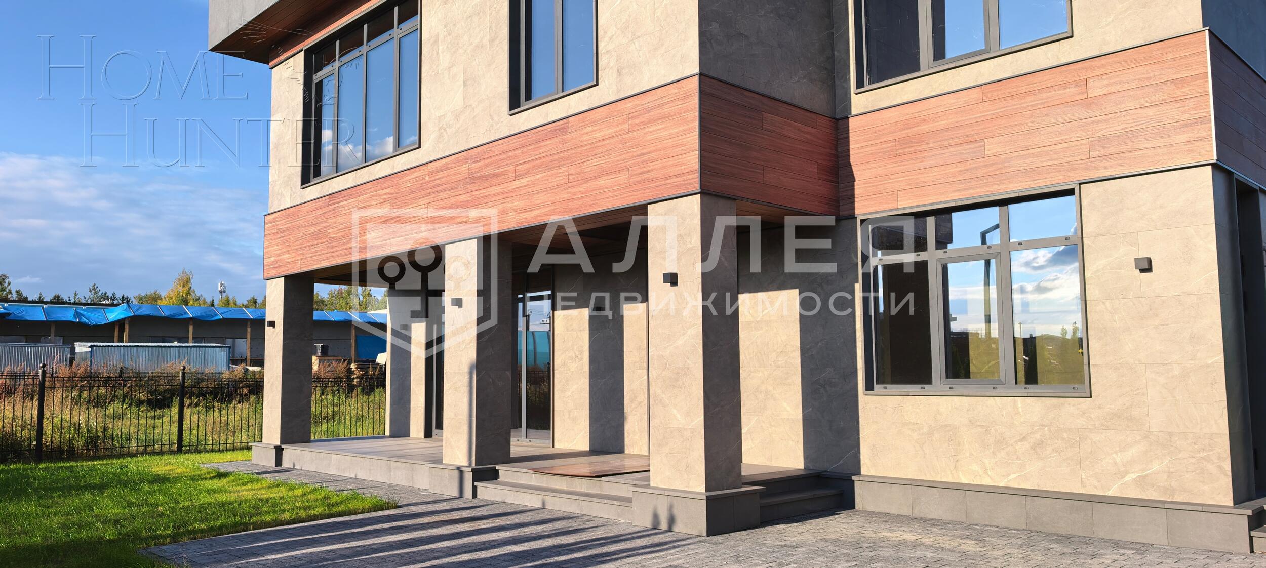 2-этажный коттедж 390 м² без отделки
