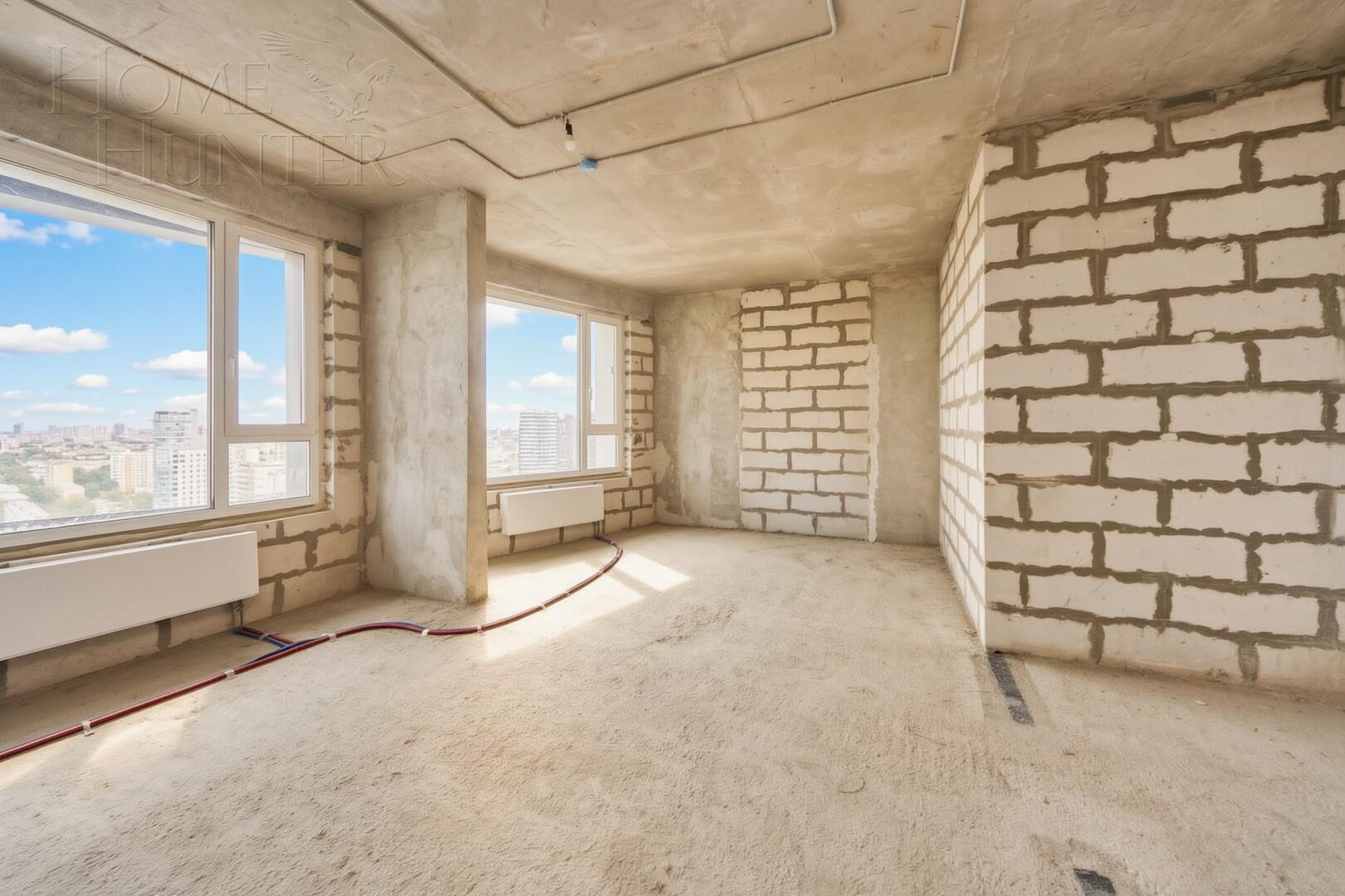 5-КОМН. КВАРТИРА БЕЗ ОТДЕЛКИ 138 М² НА 24 ЭТАЖЕ