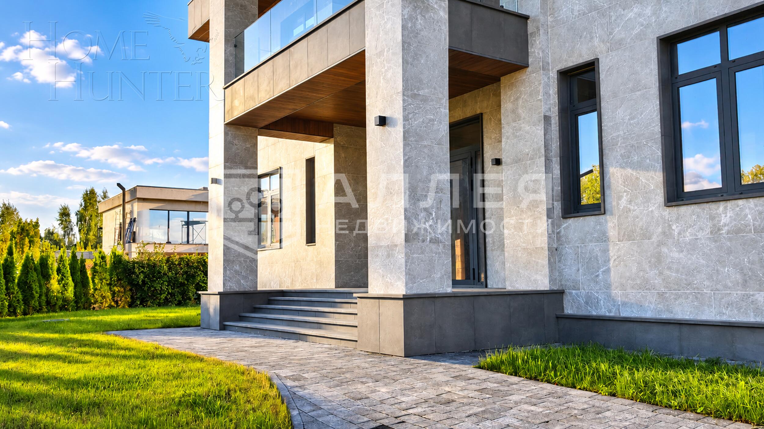 2-этажный коттедж 410 м² без отделки