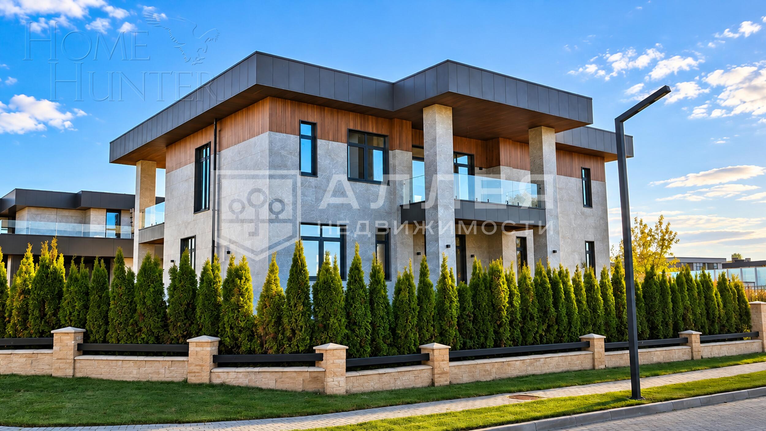 2-этажный коттедж 410 м² без отделки