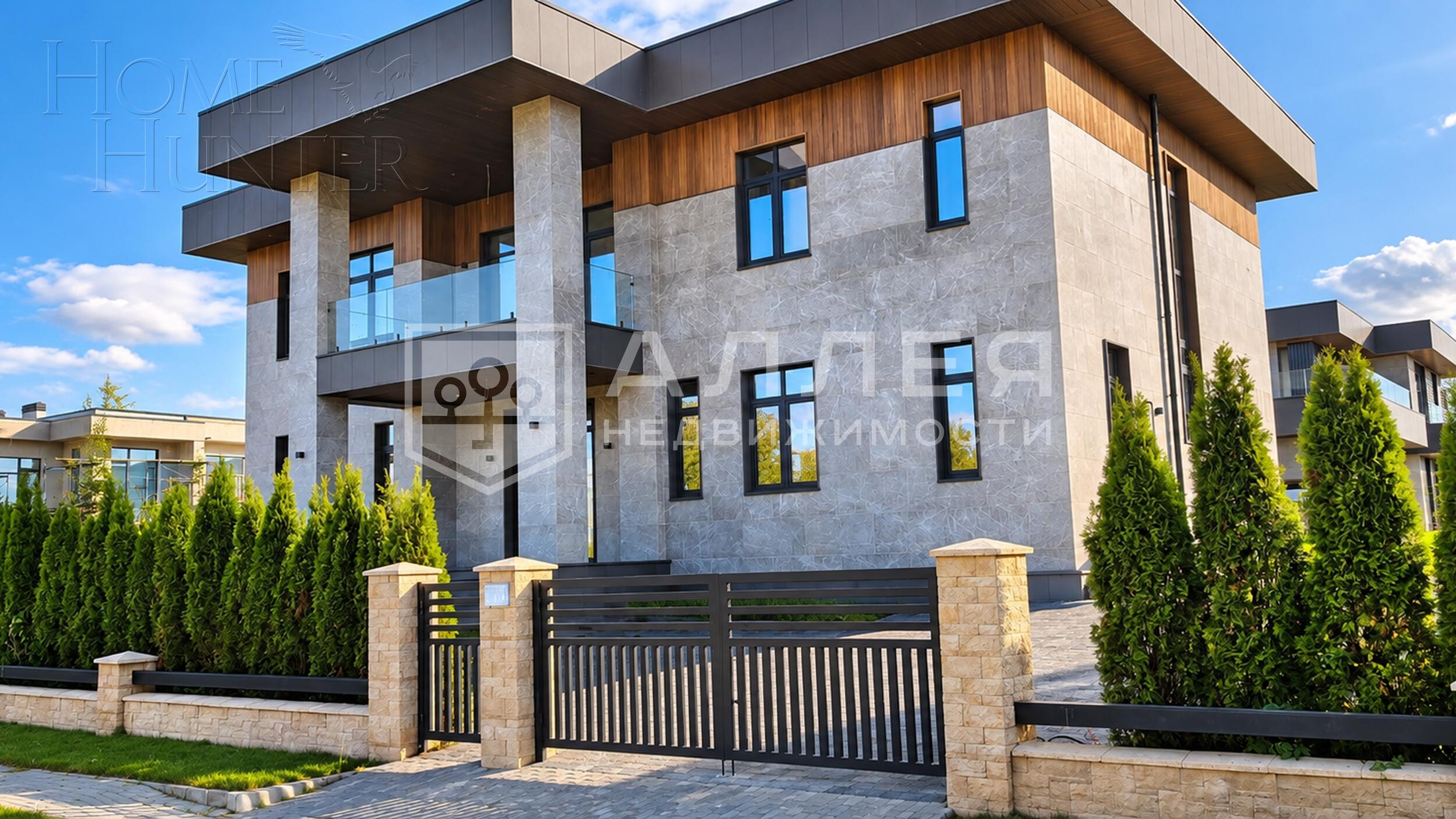 2-этажный коттедж 410 м² без отделки