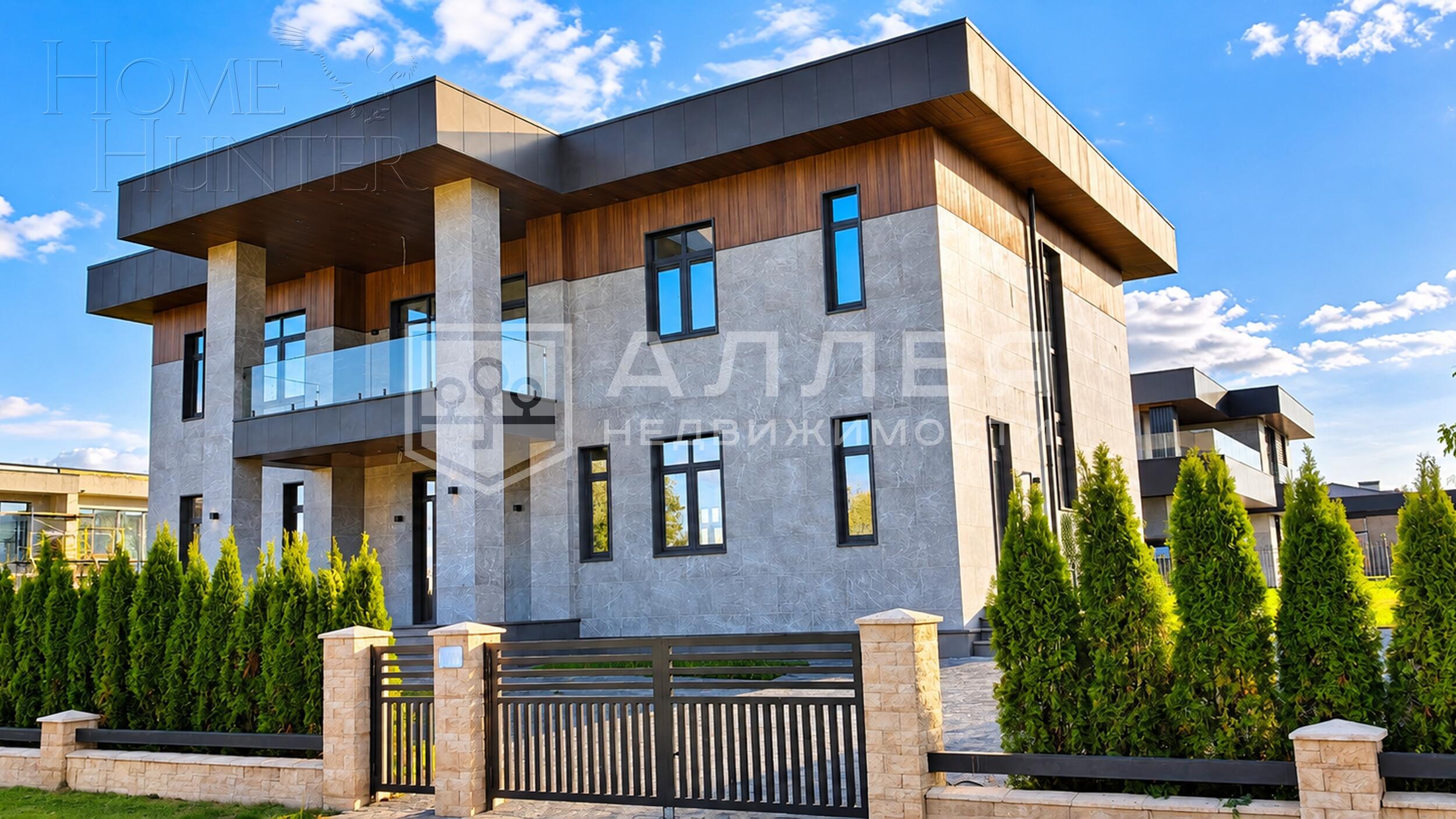 2-этажный коттедж 410 м² без отделки