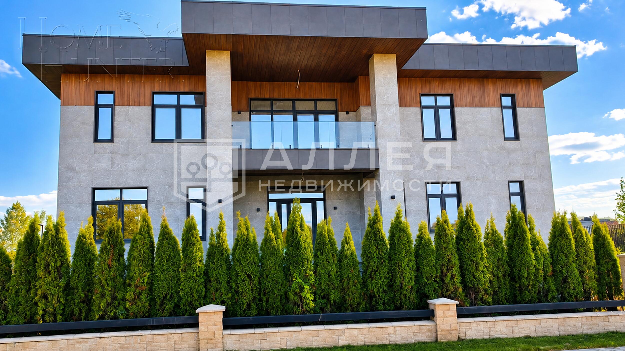 2-этажный коттедж 410 м² без отделки