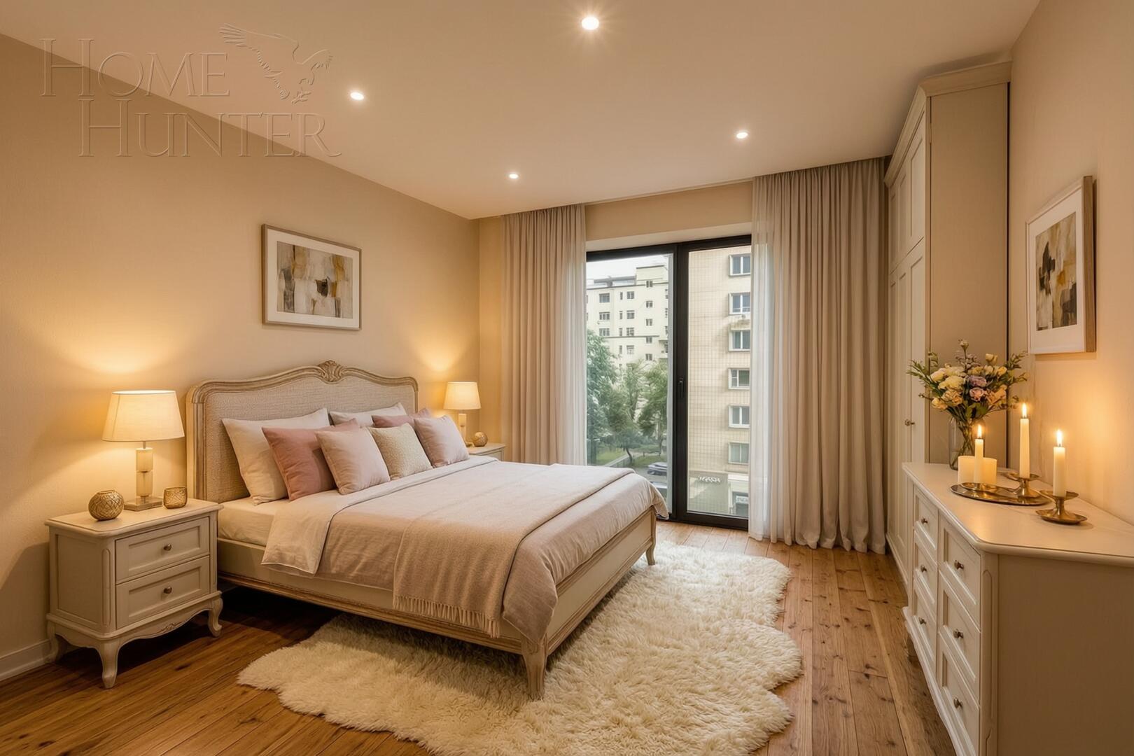 2-КОМН. АПАРТАМЕНТЫ БЕЗ ОТДЕЛКИ 46.4 М² НА 3 ЭТАЖЕ