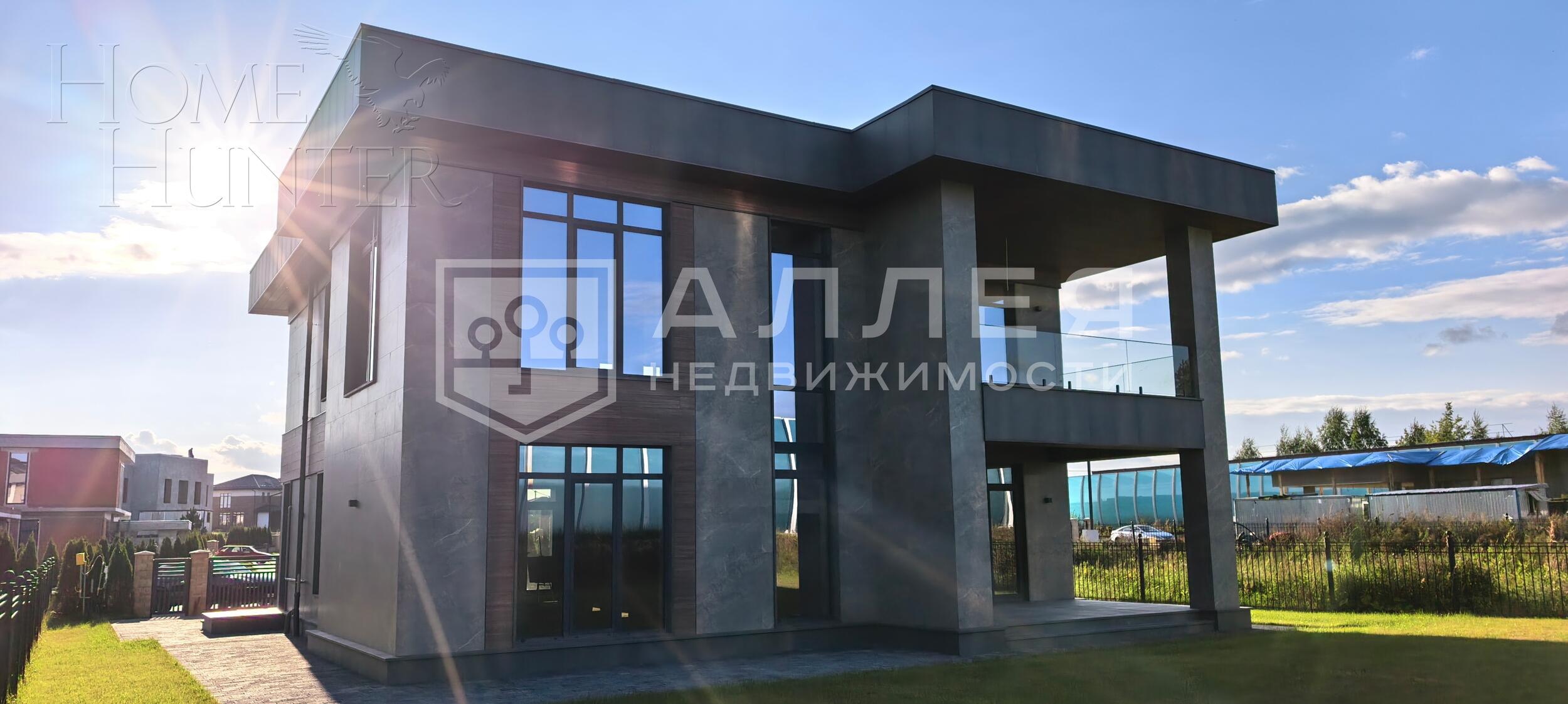 2-этажный коттедж 390 м² без отделки