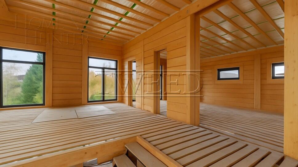 2-этажный коттедж 500 м² без отделки