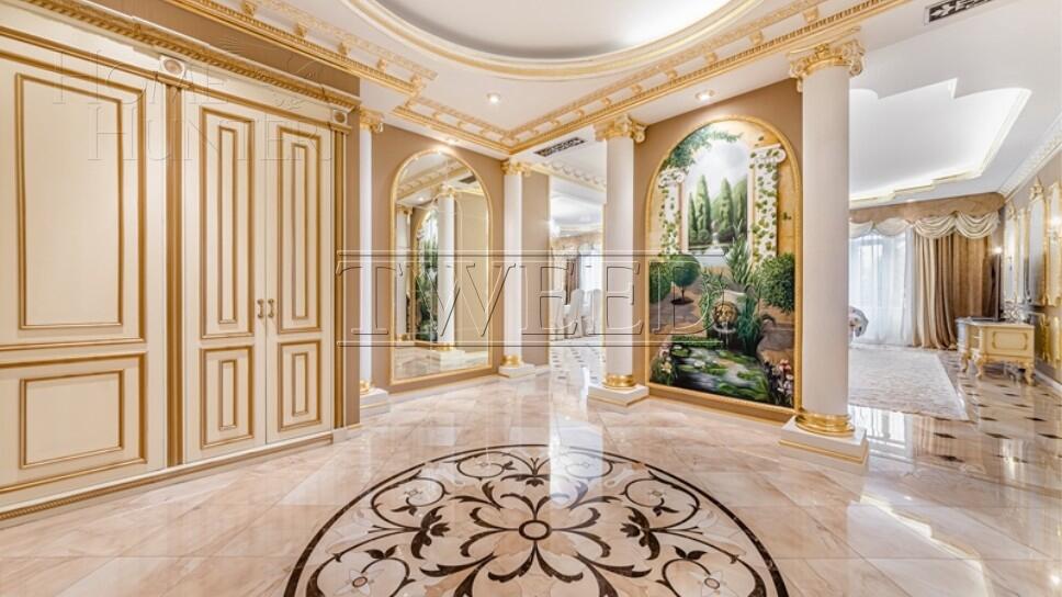 4-этажный коттедж 900 м² с отделкой