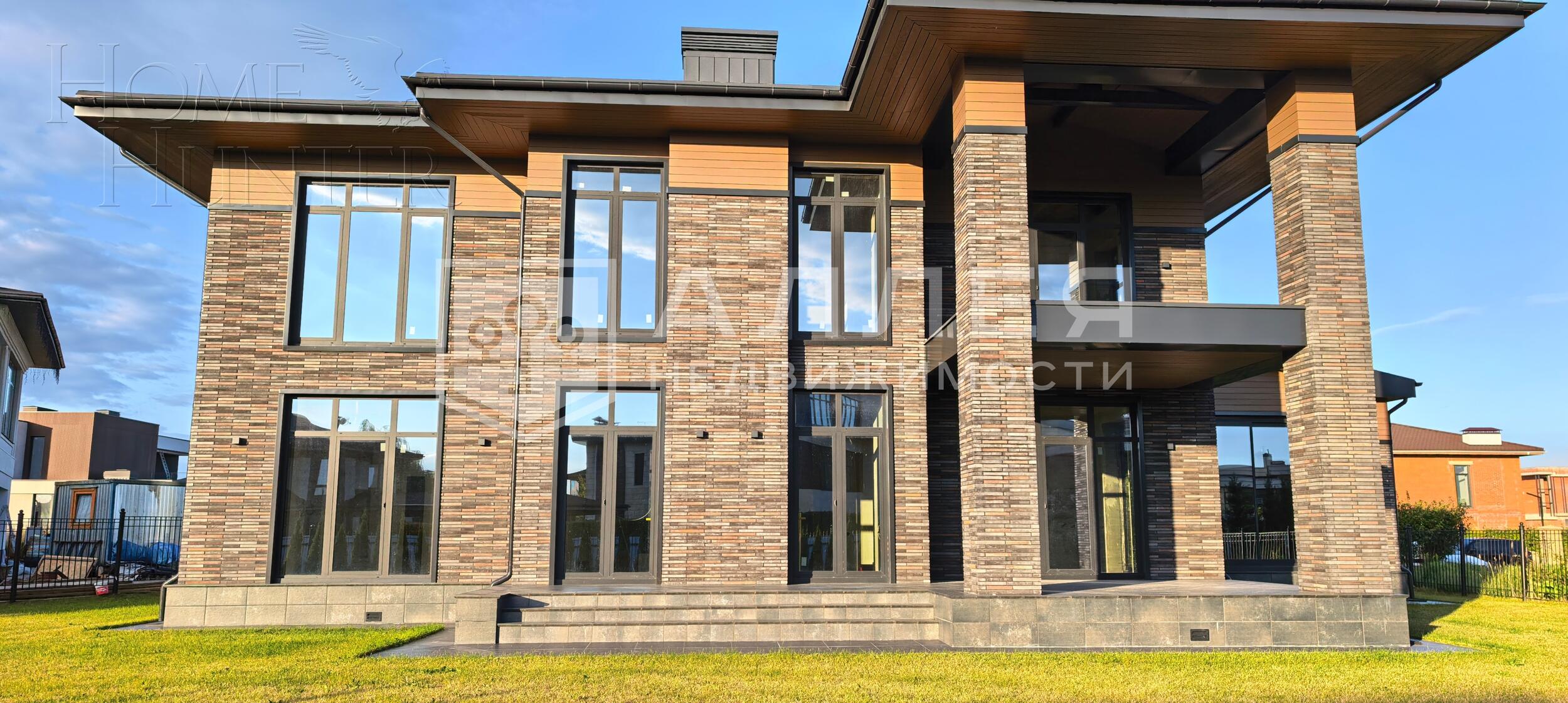 2-этажный коттедж 460 м² без отделки