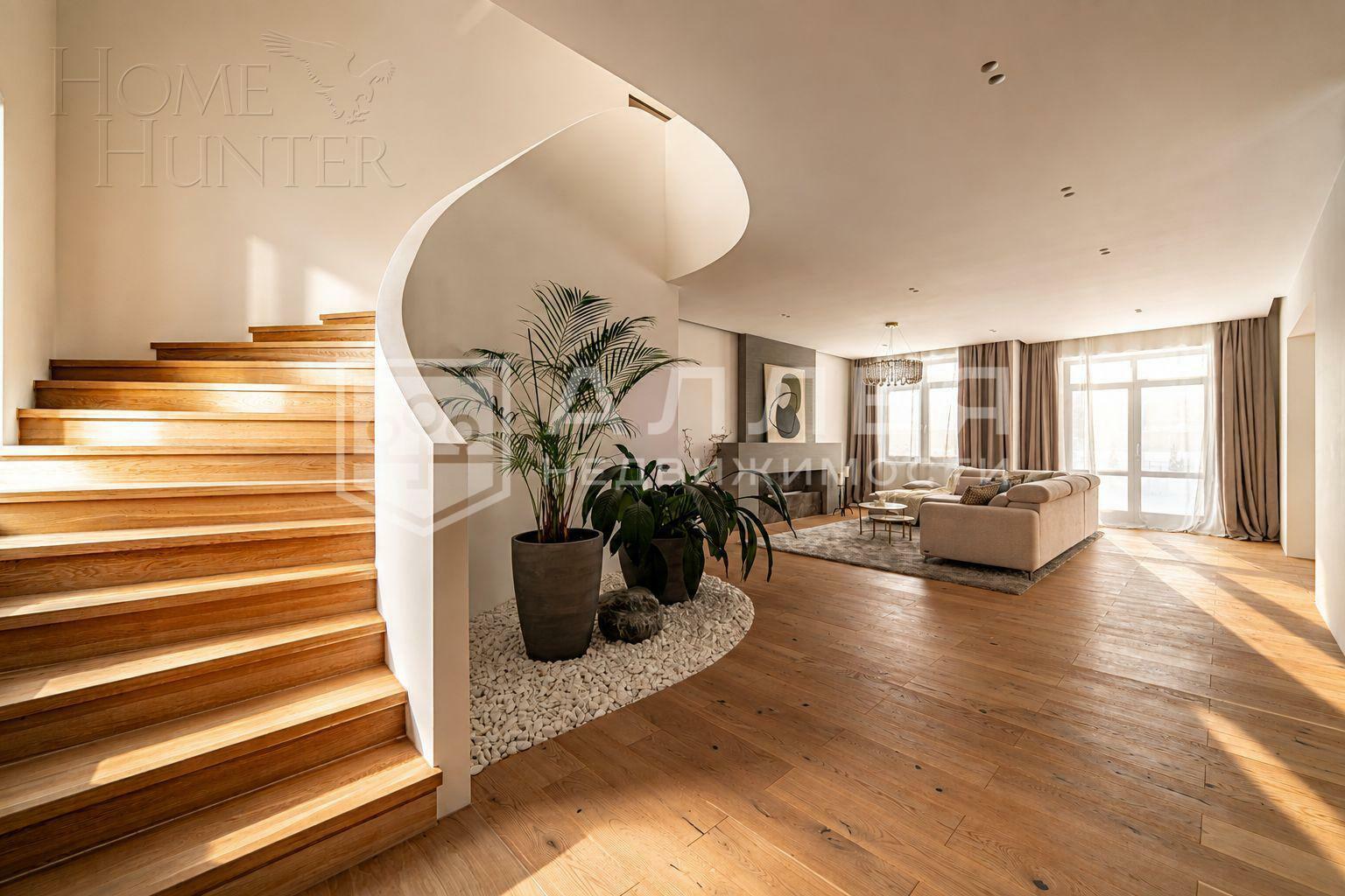 3-этажный коттедж 530 м² с отделкой