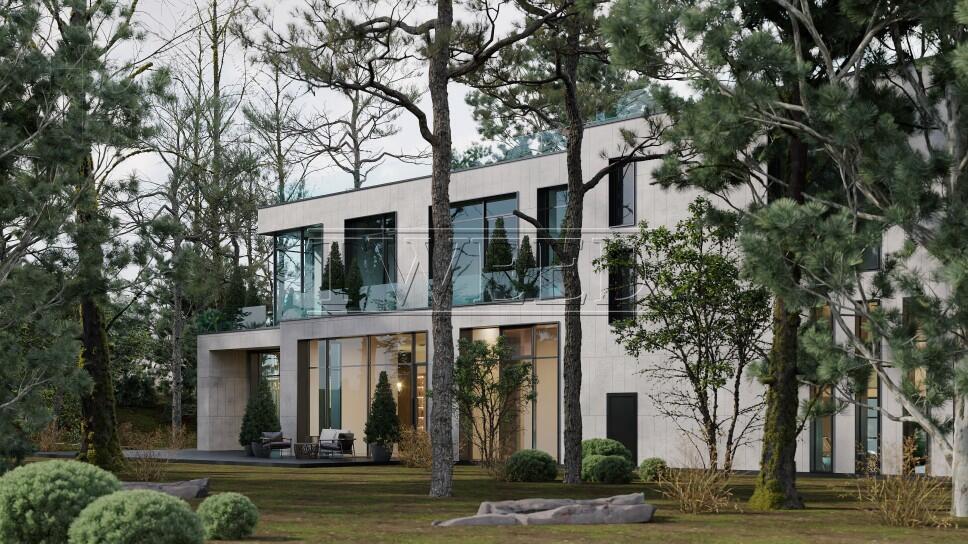 2-этажный коттедж 1 700 м² без отделки