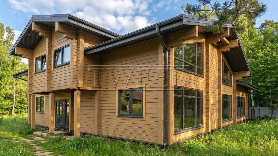 2-этажный коттедж 470 м² без отделки