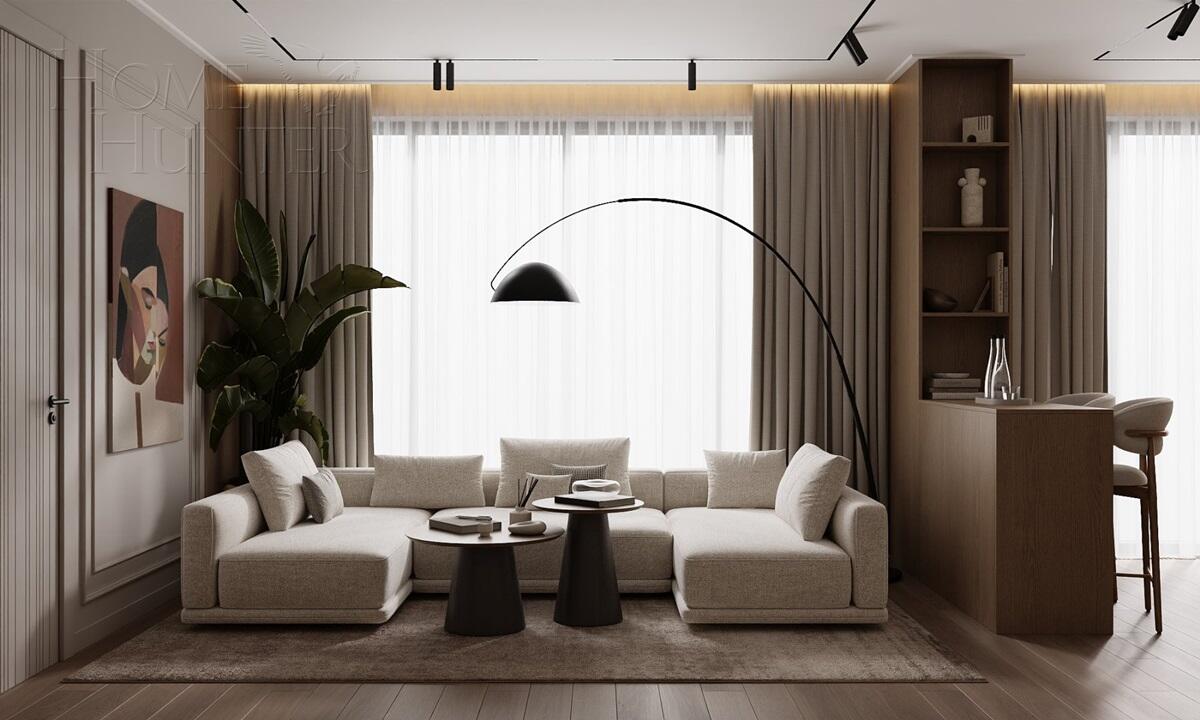 3-КОМН. КВАРТИРА С ОТДЕЛКОЙ 90 М² НА 4 ЭТАЖЕ