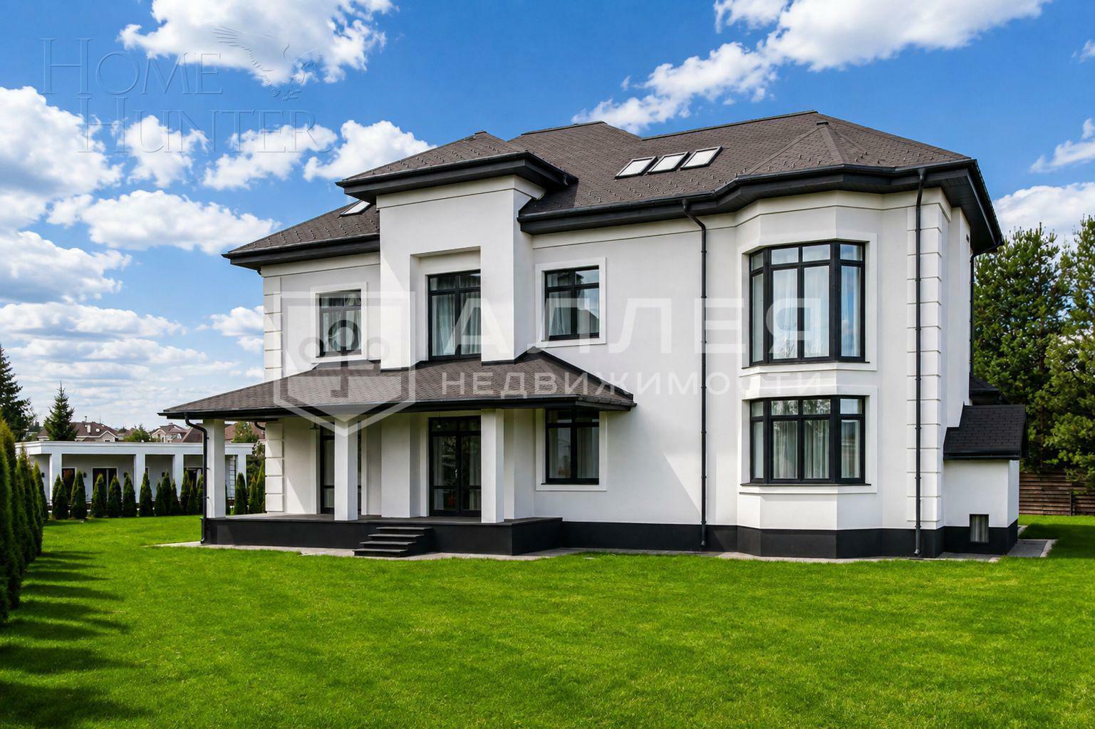3-этажный коттедж 530 м² с отделкой