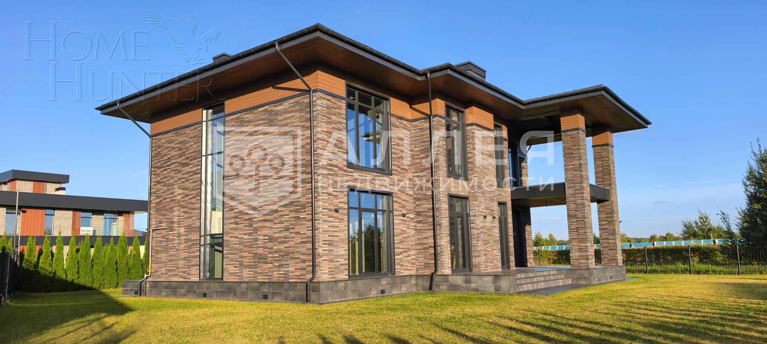 2-этажный коттедж 460 м² без отделки