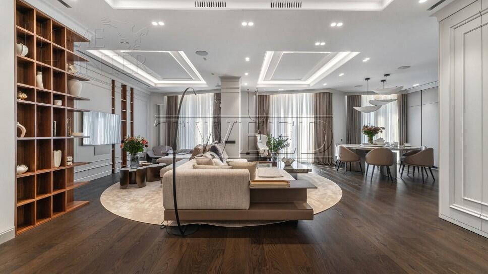 3-КОМН. КВАРТИРА С ОТДЕЛКОЙ 160 М² НА 6 ЭТАЖЕ