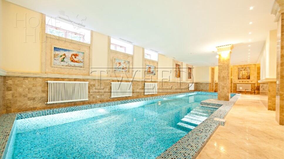 4-этажный коттедж 800 м² с отделкой