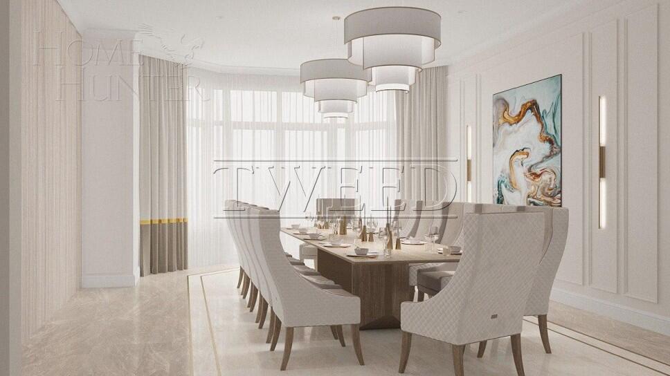 3-этажный коттедж 1 900 м² без отделки