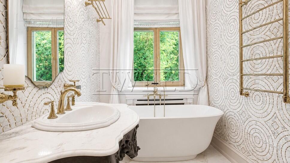 3-этажный коттедж 350 м² с отделкой