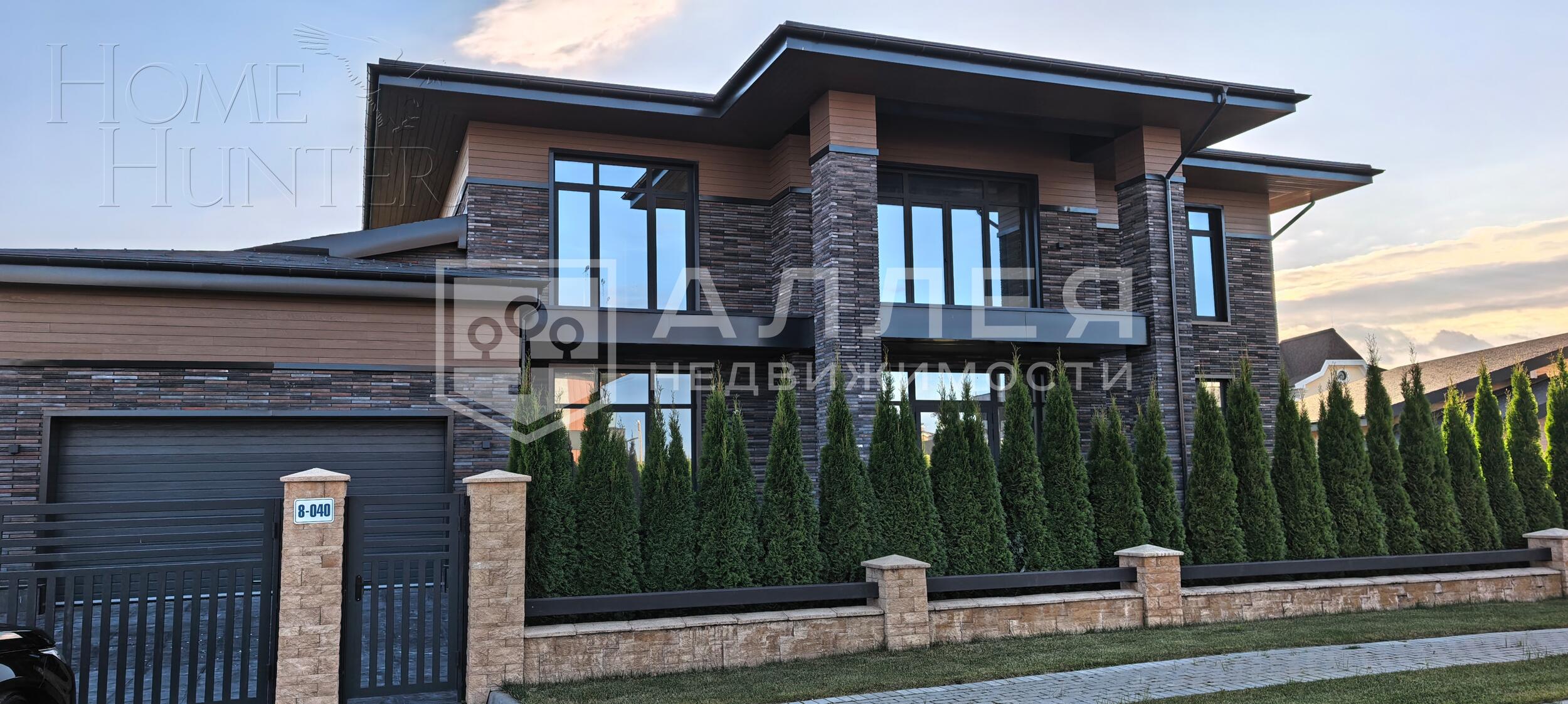 2-этажный коттедж 460 м² без отделки