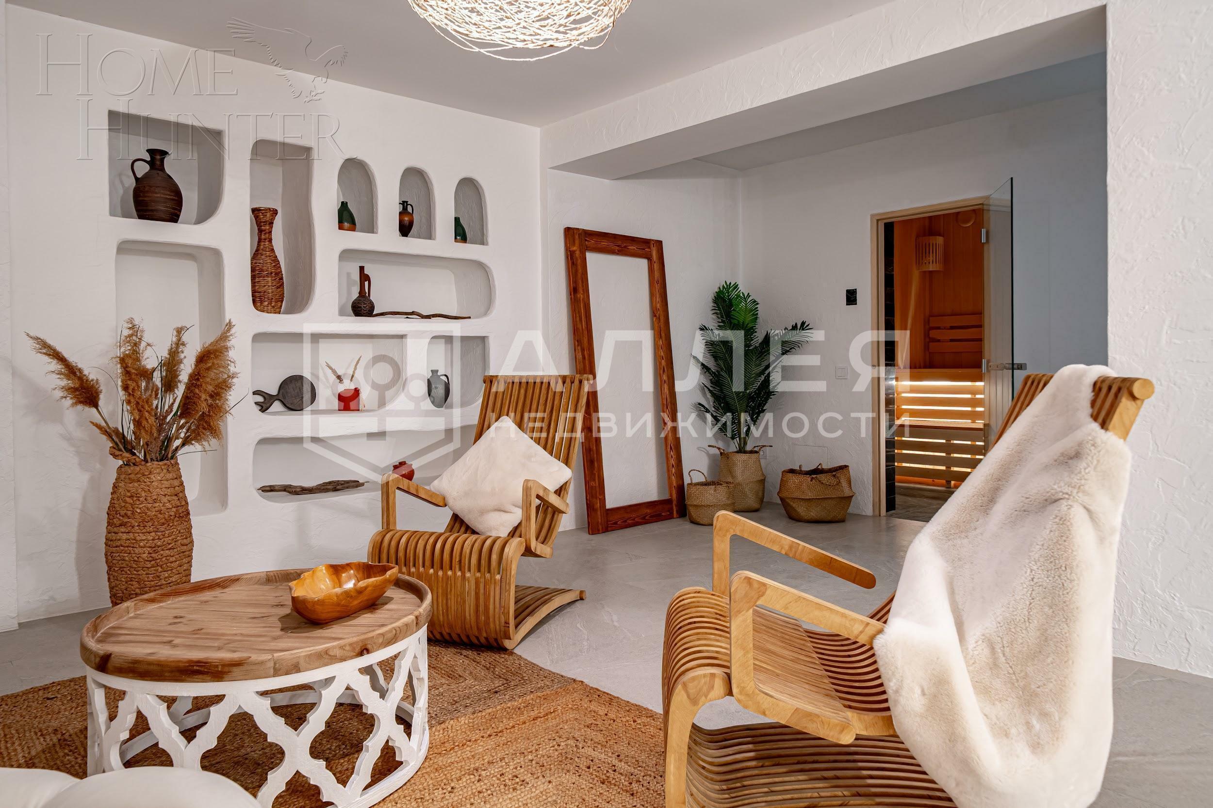 3-этажный коттедж 530 м² с отделкой