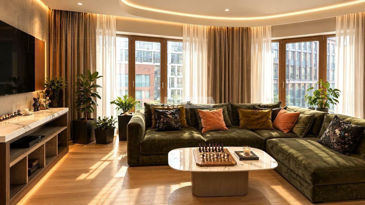 5-КОМН. КВАРТИРА С ОТДЕЛКОЙ 137.5 М² НА 7 ЭТАЖЕ
