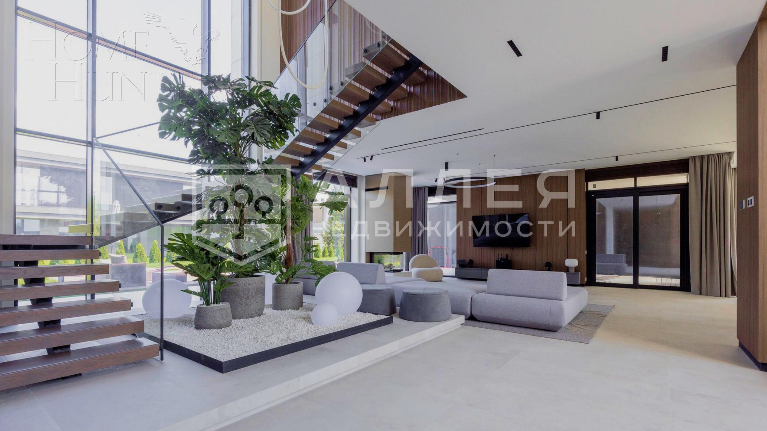 2-этажный коттедж 850 м² с отделкой