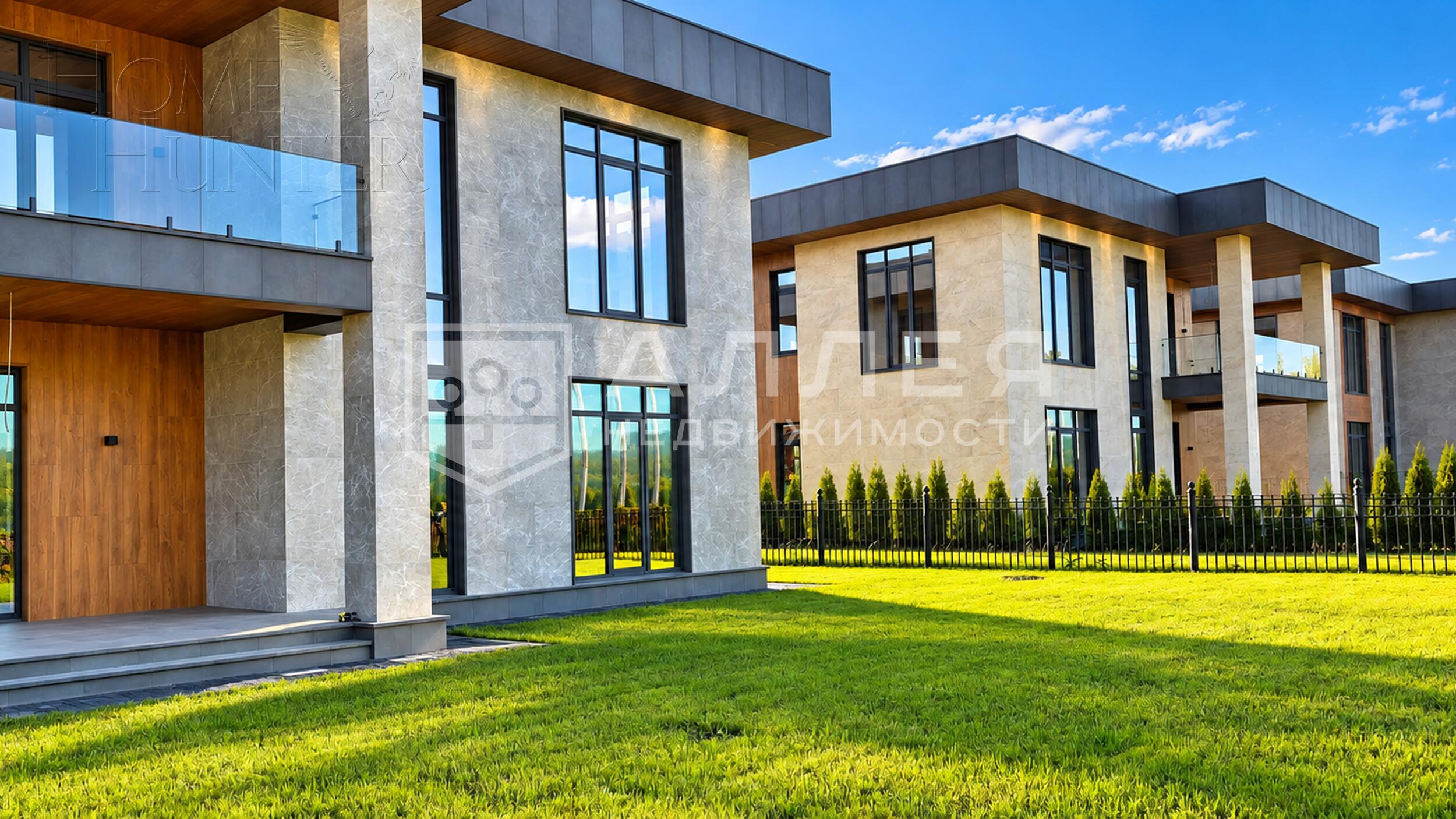 2-этажный коттедж 380 м² без отделки