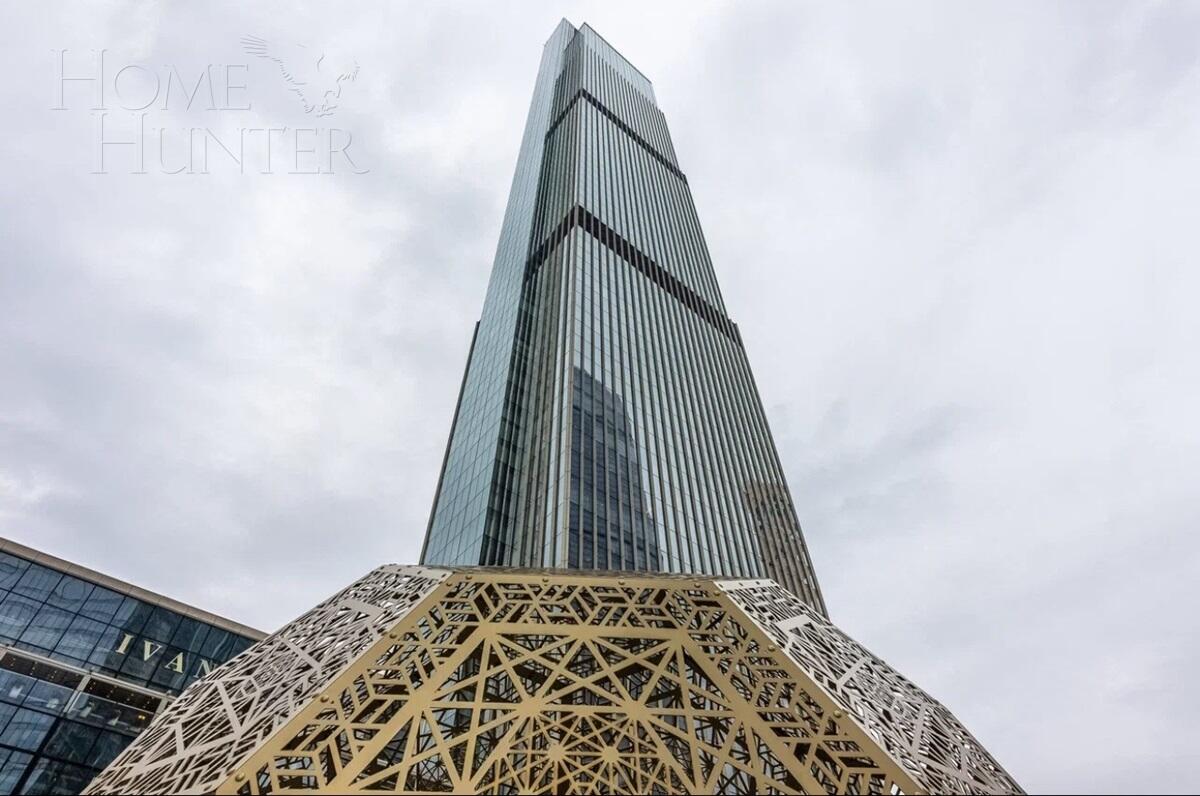 3-КОМН. АПАРТАМЕНТЫ С ОТДЕЛКОЙ 112 М² НА 53 ЭТАЖЕ