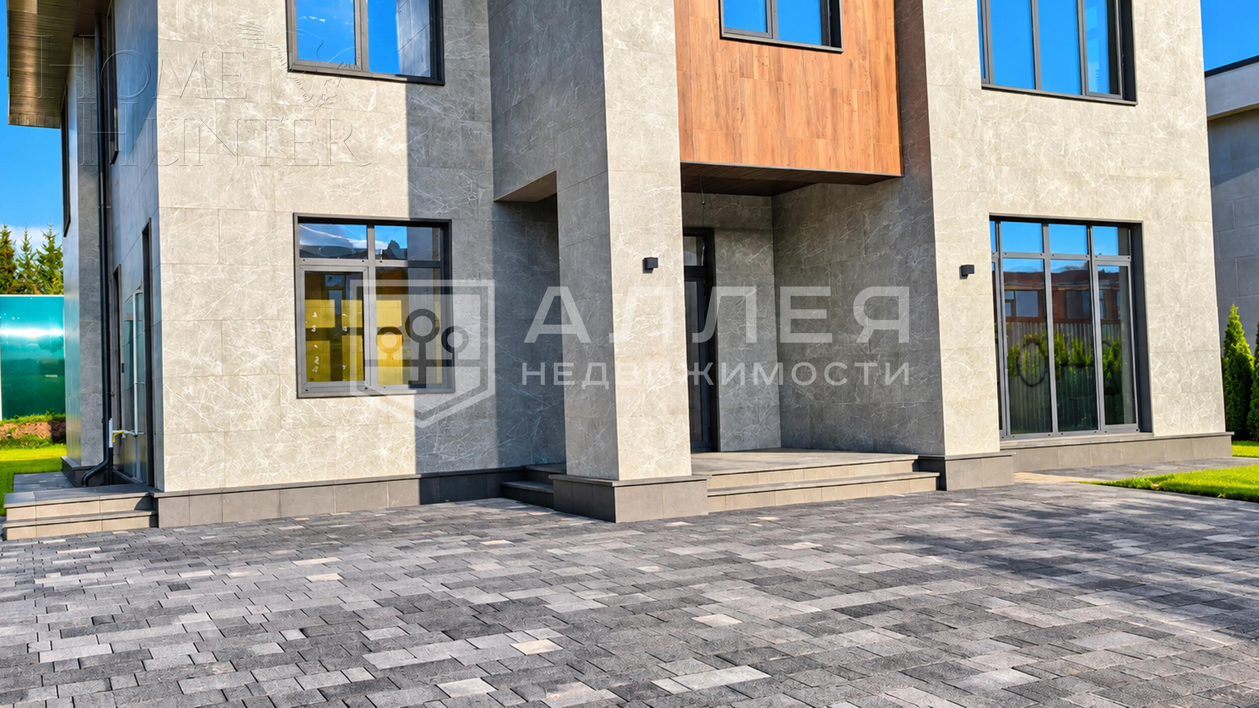 2-этажный коттедж 380 м² без отделки