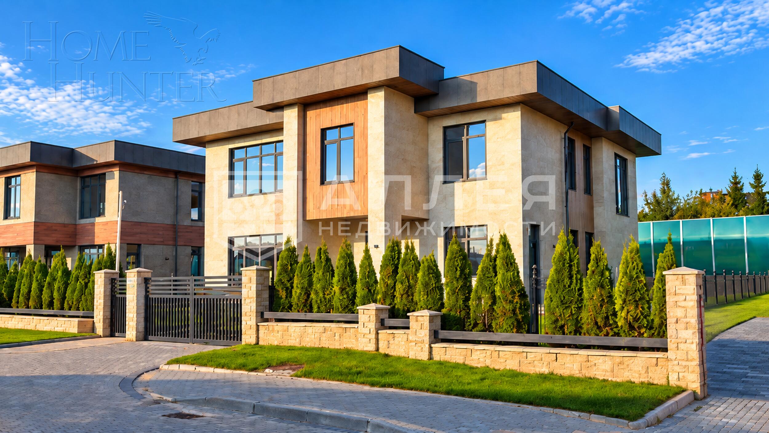2-этажный коттедж 380 м² без отделки