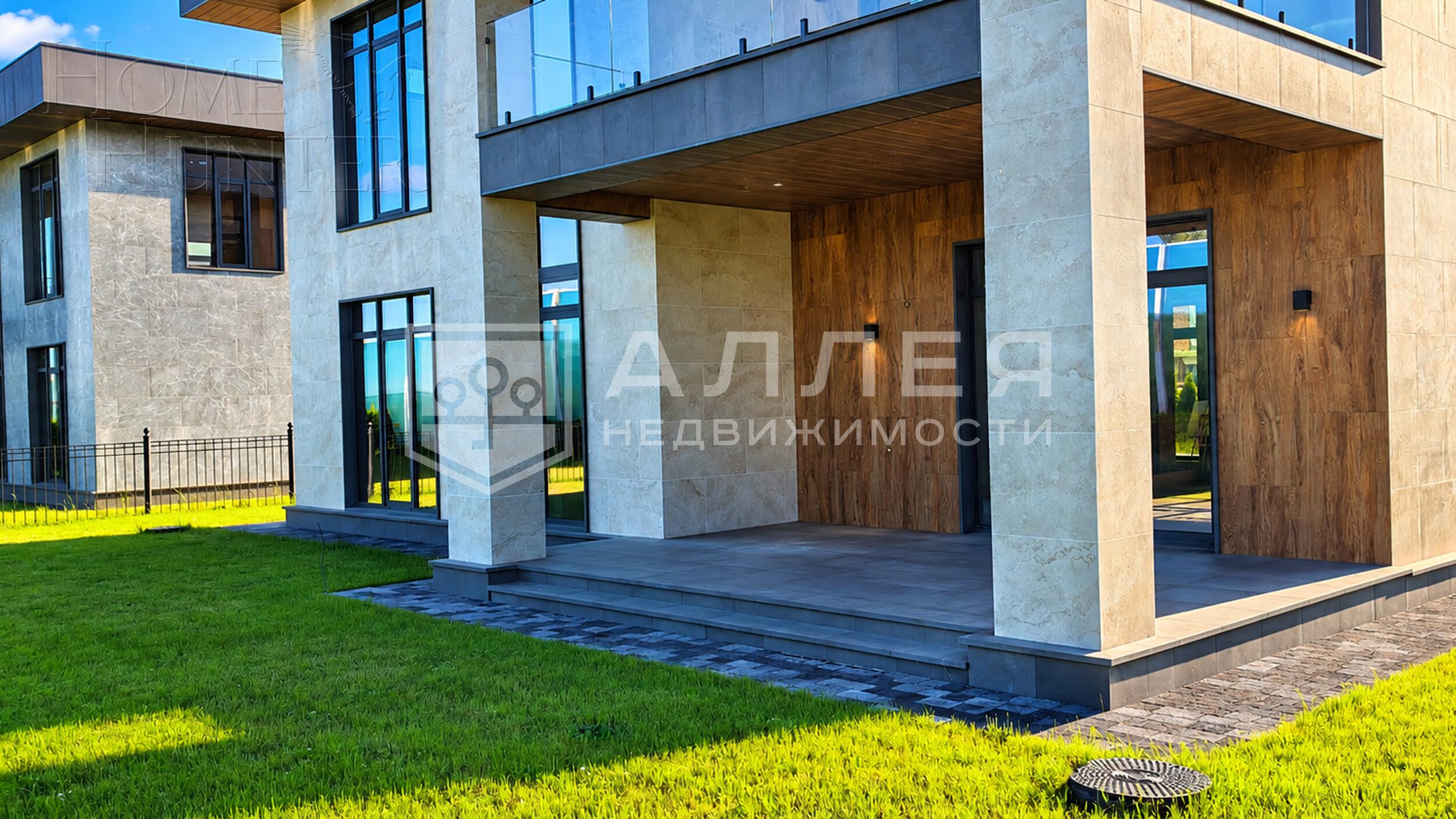 2-этажный коттедж 380 м² без отделки